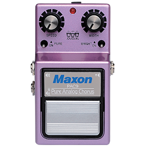 Maxon コーラス pac9 PURE ANALOG CHORUS (PAC-9) – Godlyke, Inc.