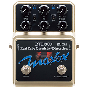 ギター Maxon / RTD800 REAL TUBE OVERDRIVE-DISTORTION (RTD800) – Godlyke, Inc.
