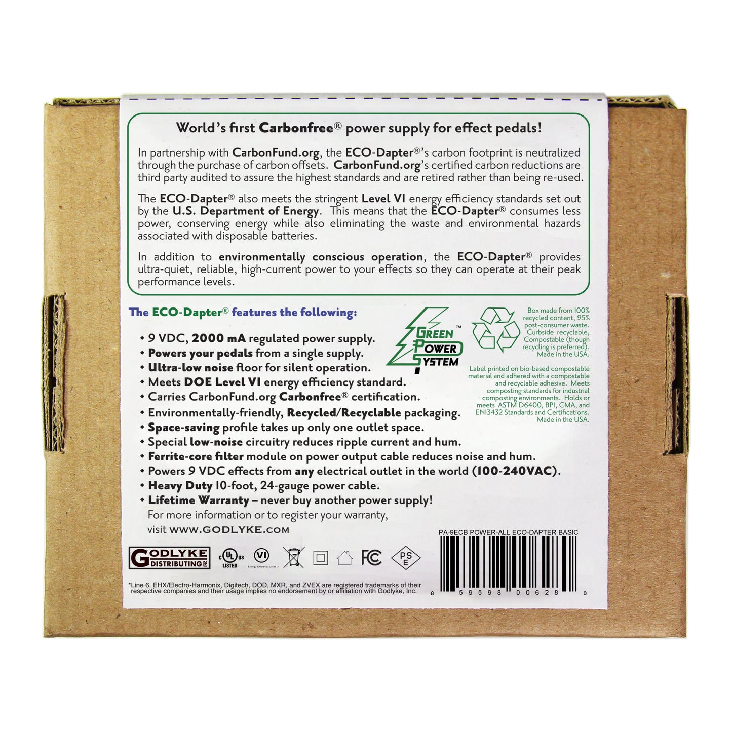 POWER-ALL® ECO-DAPTER® - 3000mA Basic Power Supply Kit