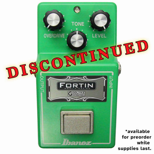 FORTIN MODDED Ibanez TS808 Tube Screamer