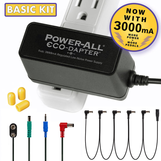 POWER-ALL® ECO-DAPTER® - 3000mA Basic Power Supply Kit