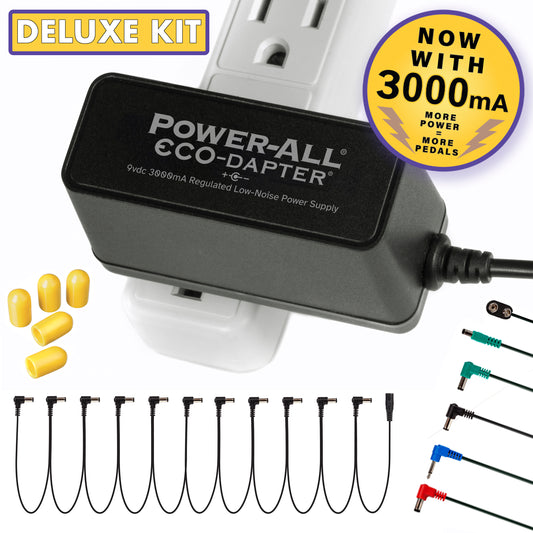 POWER-ALL® ECO-DAPTER® - 3000mA Deluxe Power Supply Kit